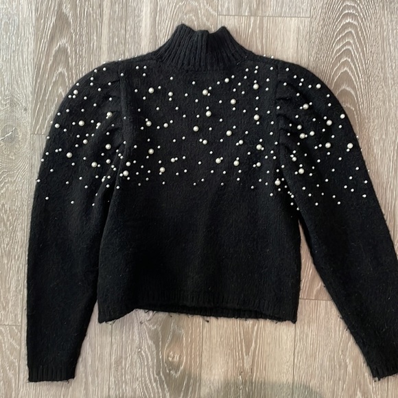 Zara sweater with pearls - Picture 4 of 4